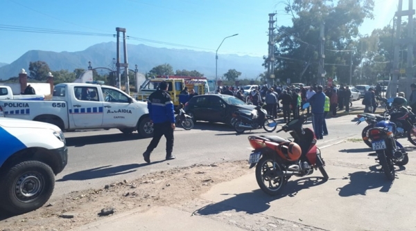 Gravisimo accidente de trÃ¡nsito en la Capital riojana