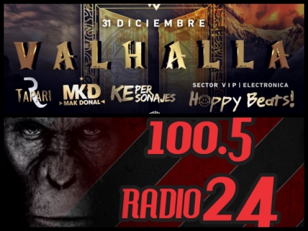 Compartí la noticia y participá para el sorteo de 10 entradas para festejar fin de año en Valhalla