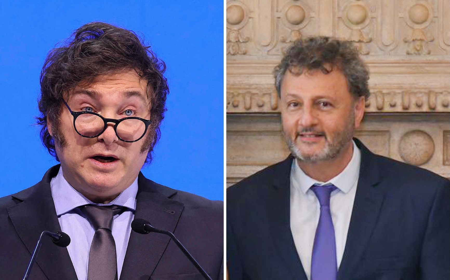 Javier Milei echó por televisión al secretario de Trabajo, Omar Yasín.