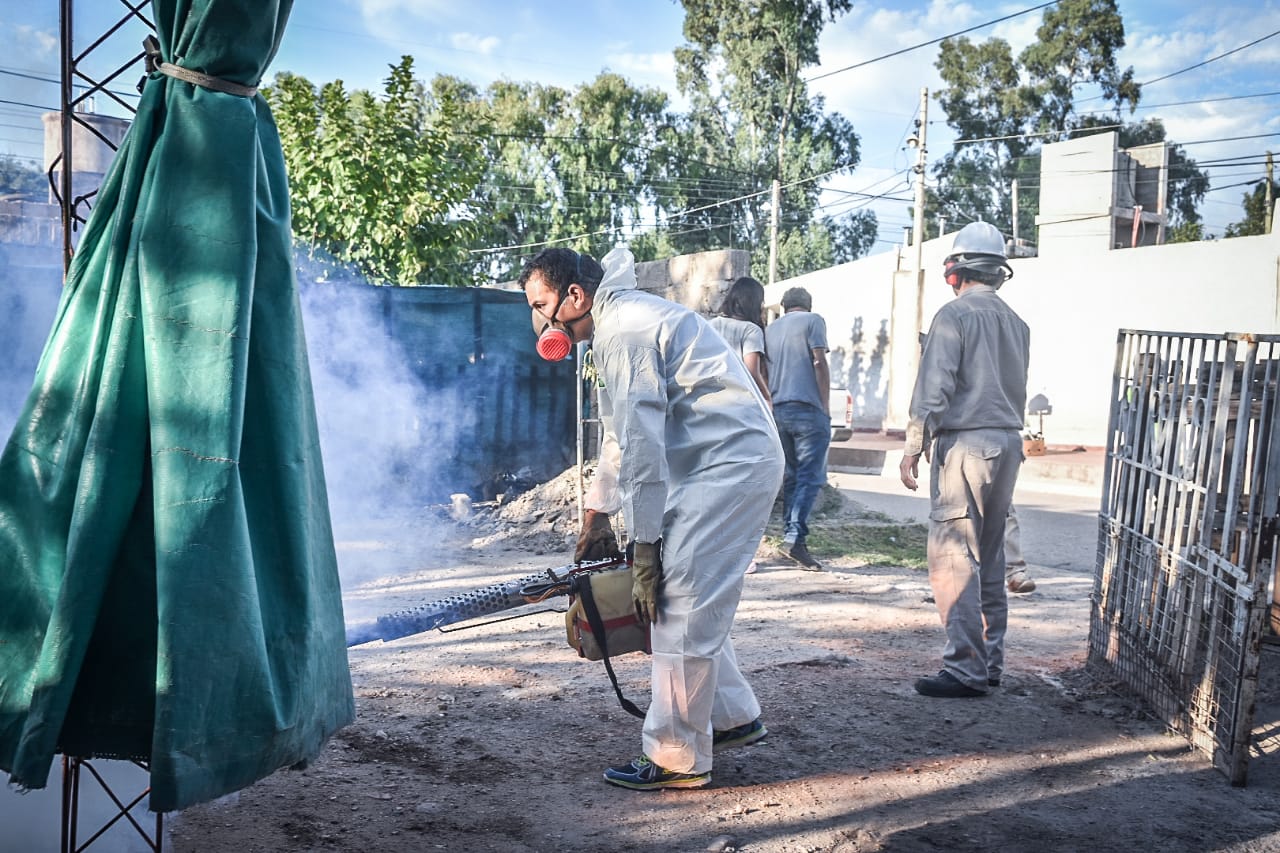 El Gobierno aumenta las tareas de fumigación en la zona sur de la ...